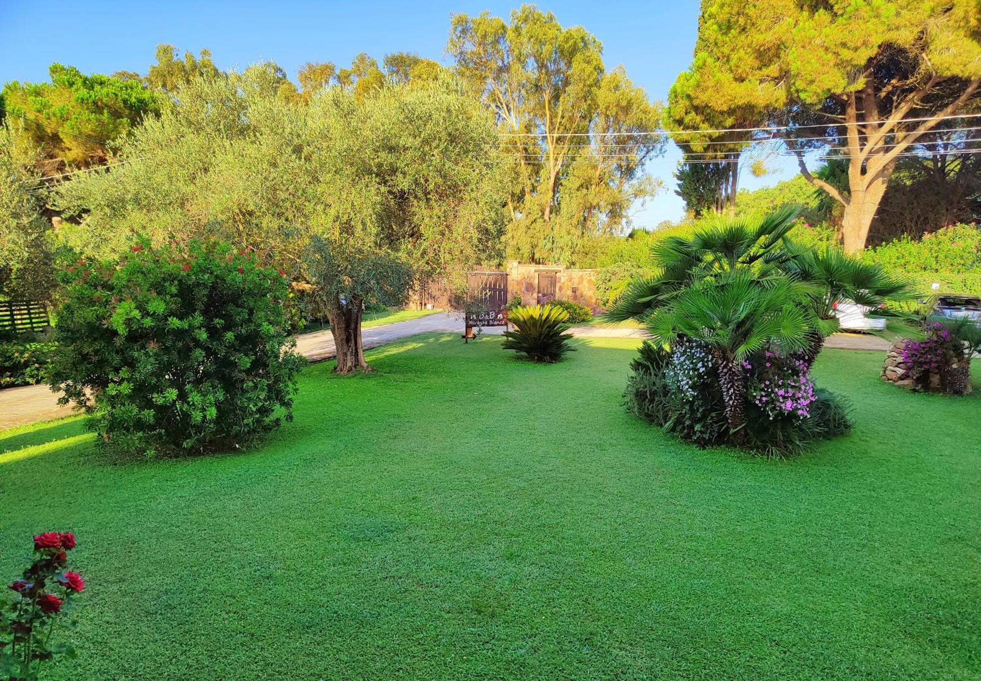 Nuraghe Bianco Bed & Breakfast Santa Maria la Palma Bagian luar foto